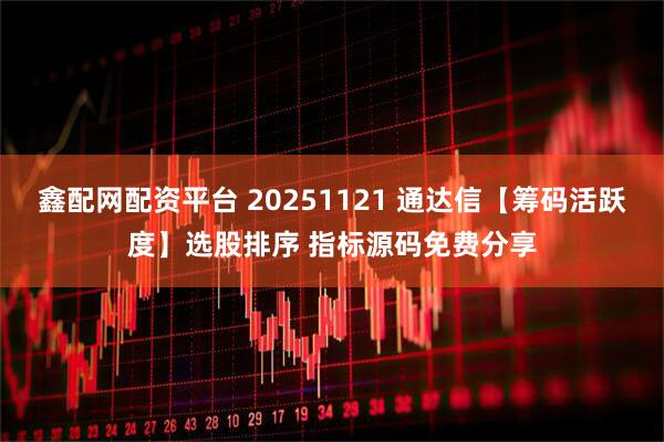鑫配网配资平台 20251121 通达信【筹码活跃度】选股排序 指标源码免费分享